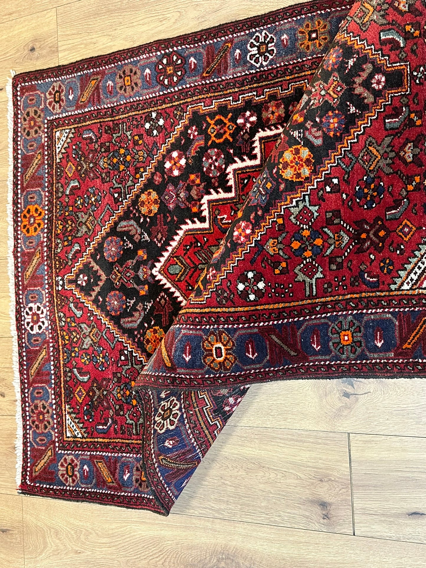 Handgeknüpfter Perser Teppich Gotlog 155x103 cm – Wolle mit Seide