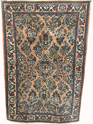 Handgeknüpfter Perser Teppich Sarouqh 160x105 cm – Louvre Design