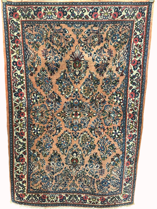 Handgeknüpfter Perser Teppich Sarouqh 160x105 cm – Louvre Design