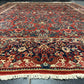 Antik Orientteppich handgeknüpft Sarough Wolle Naturfarben  315x235 cm