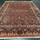 Antik Orientteppich handgeknüpft Sarough Wolle Naturfarben  315x235 cm
