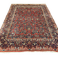 Antik Orientteppich handgeknüpft Sarough Wolle Naturfarben  315x235 cm