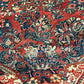 Antik Orientteppich handgeknüpft Sarough Wolle Naturfarben  315x235 cm