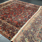 Antik Orientteppich handgeknüpft Sarough Wolle Naturfarben  315x235 cm