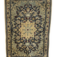 Orientteppich handgeknüpft Nain mit Seide 133x90 cm
