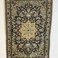 Orientteppich handgeknüpft Nain mit Seide 133x90 cm