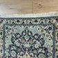 Orientteppich handgeknüpft Nain mit Seide 133x90 cm