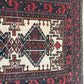 Orientteppich handgeknüpft Belutsch 236x114 cm