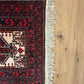 Orientteppich handgeknüpft Belutsch 236x114 cm