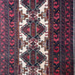 Orientteppich handgeknüpft Belutsch 236x114 cm