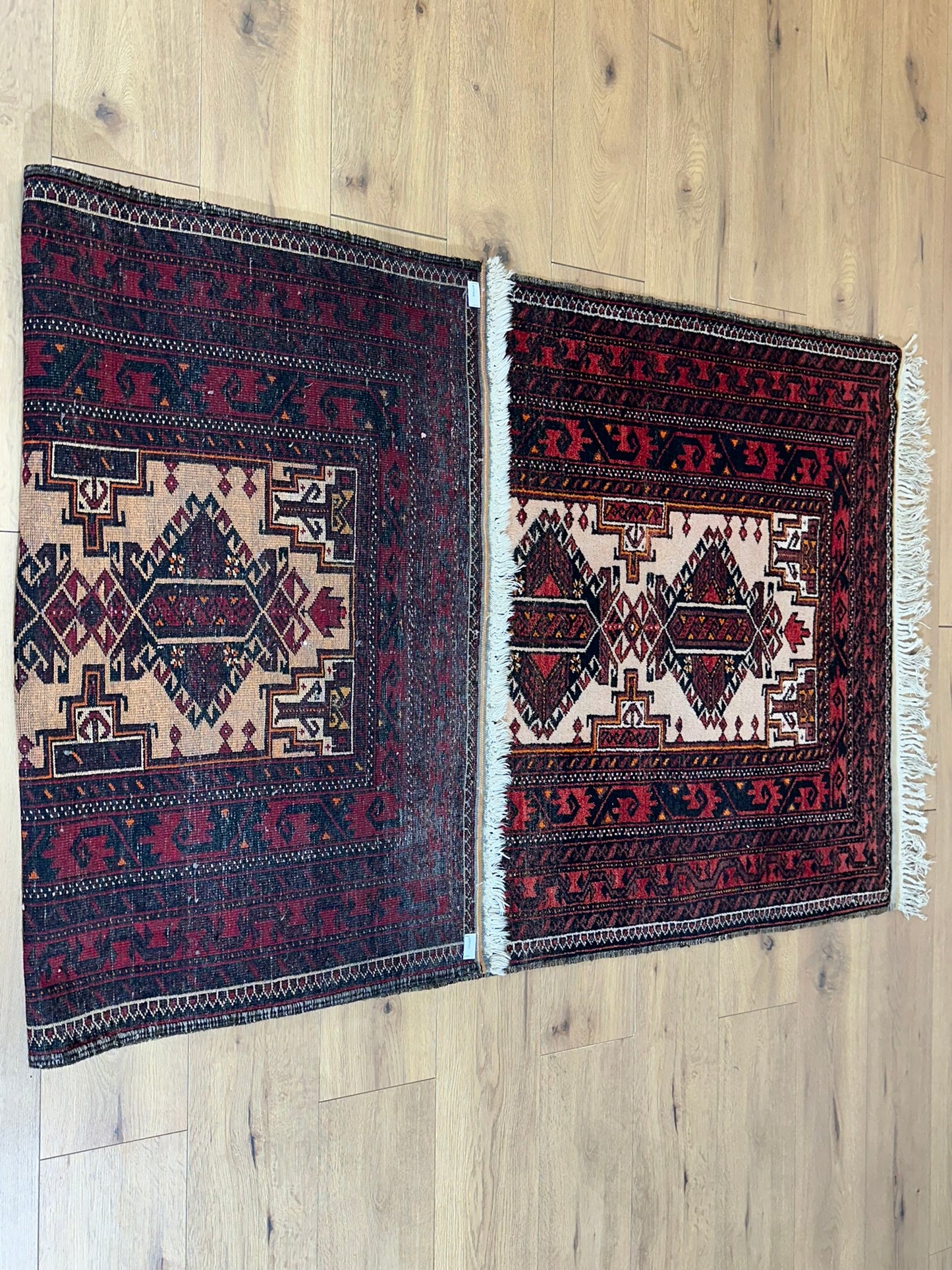 Orientteppich handgeknüpft Belutsch 236x114 cm