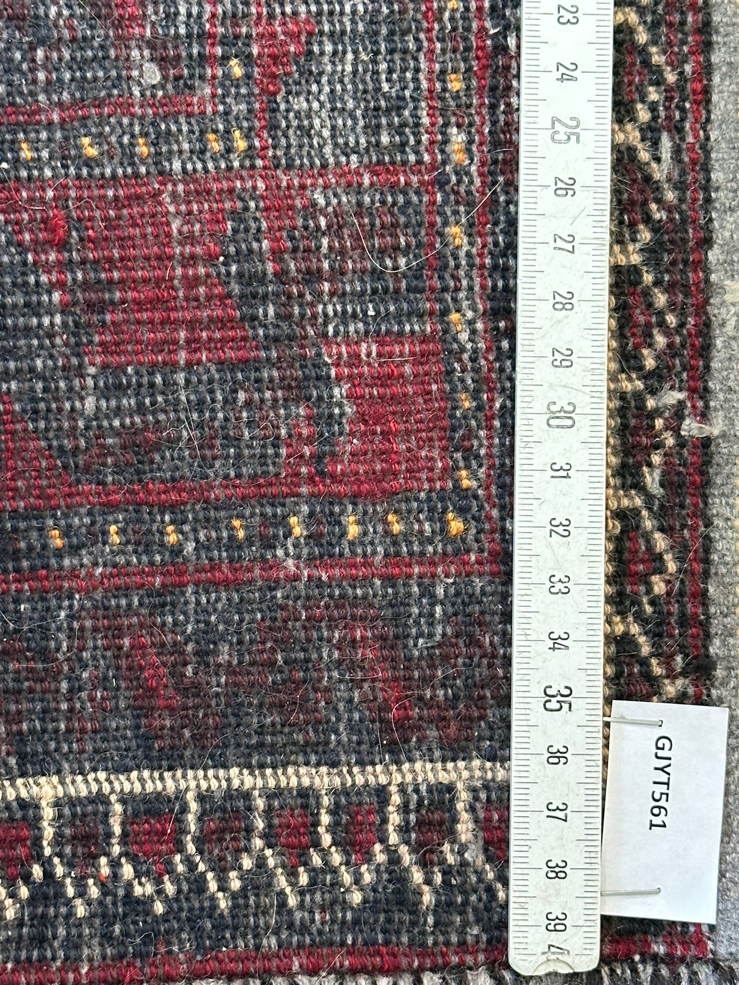 Orientteppich handgeknüpft Belutsch 236x114 cm