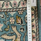 Orientteppich handgeknüpft Ghom / Kaschmir Seide Jagdmotiv 120x50 cm