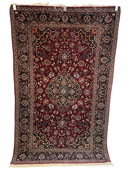 Orientteppich handgeknüpft Keschan Kork antik 1930  210x130 cm