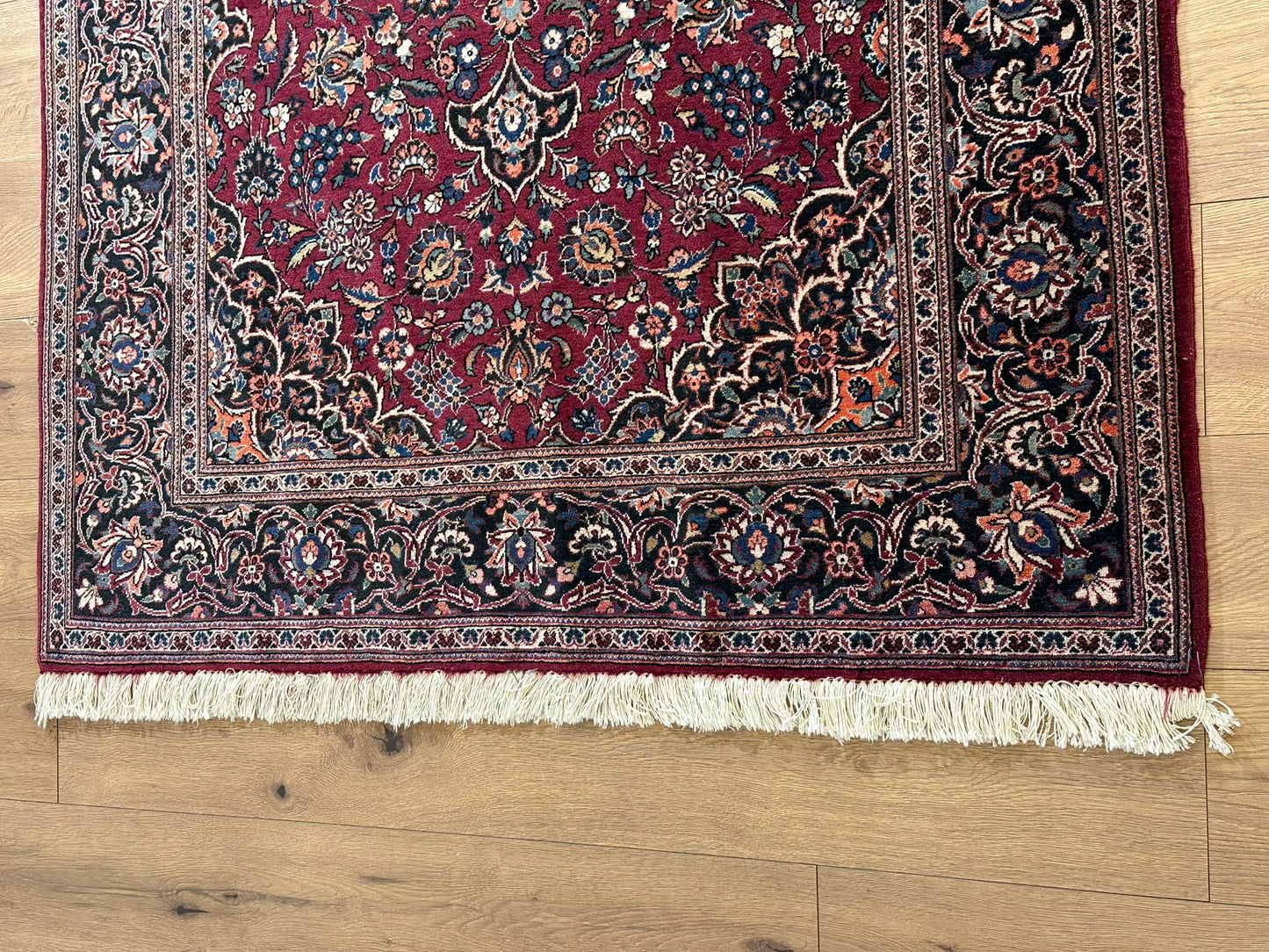 Orientteppich handgeknüpft Keschan Kork antik 1930  210x130 cm