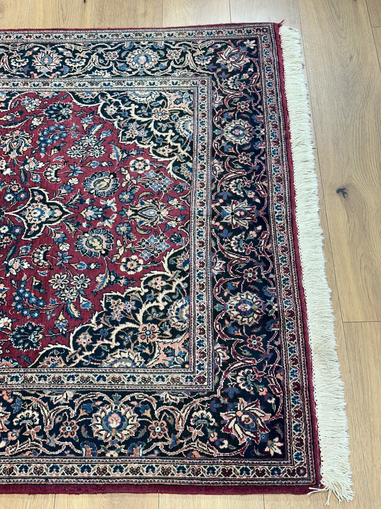 Orientteppich handgeknüpft Keschan Kork antik 1930  210x130 cm