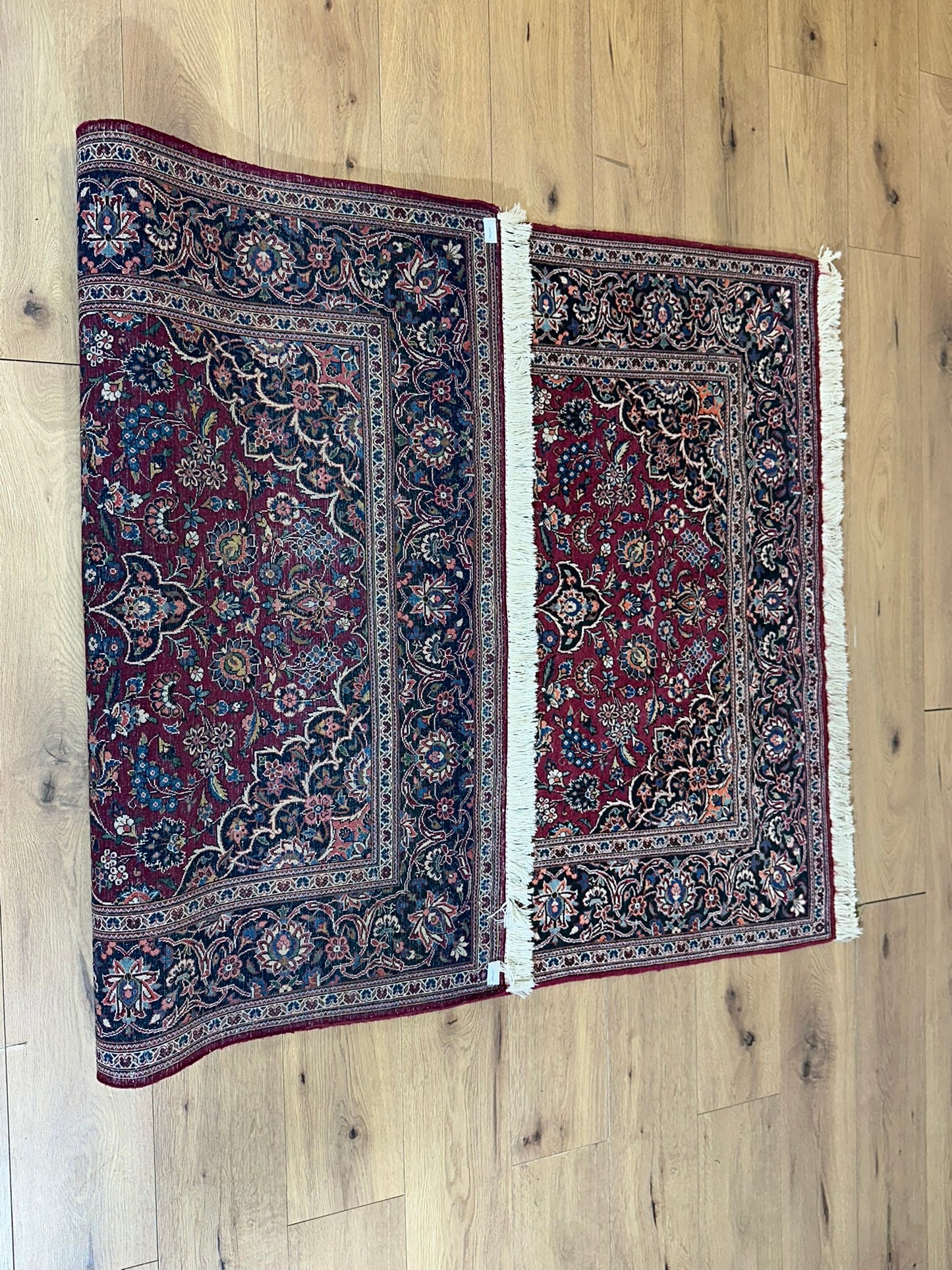 Orientteppich handgeknüpft Keschan Kork antik 1930  210x130 cm