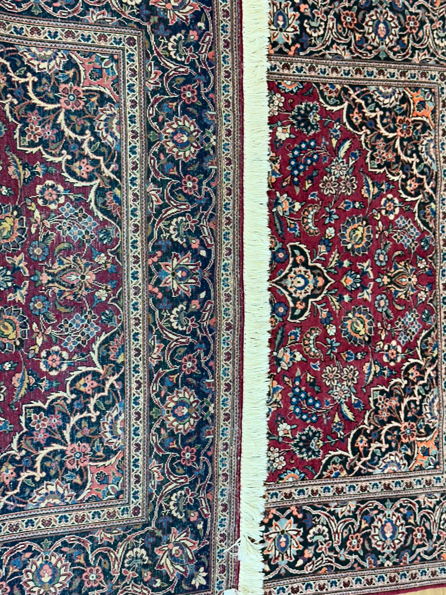 Orientteppich handgeknüpft Keschan Kork antik 1930  210x130 cm