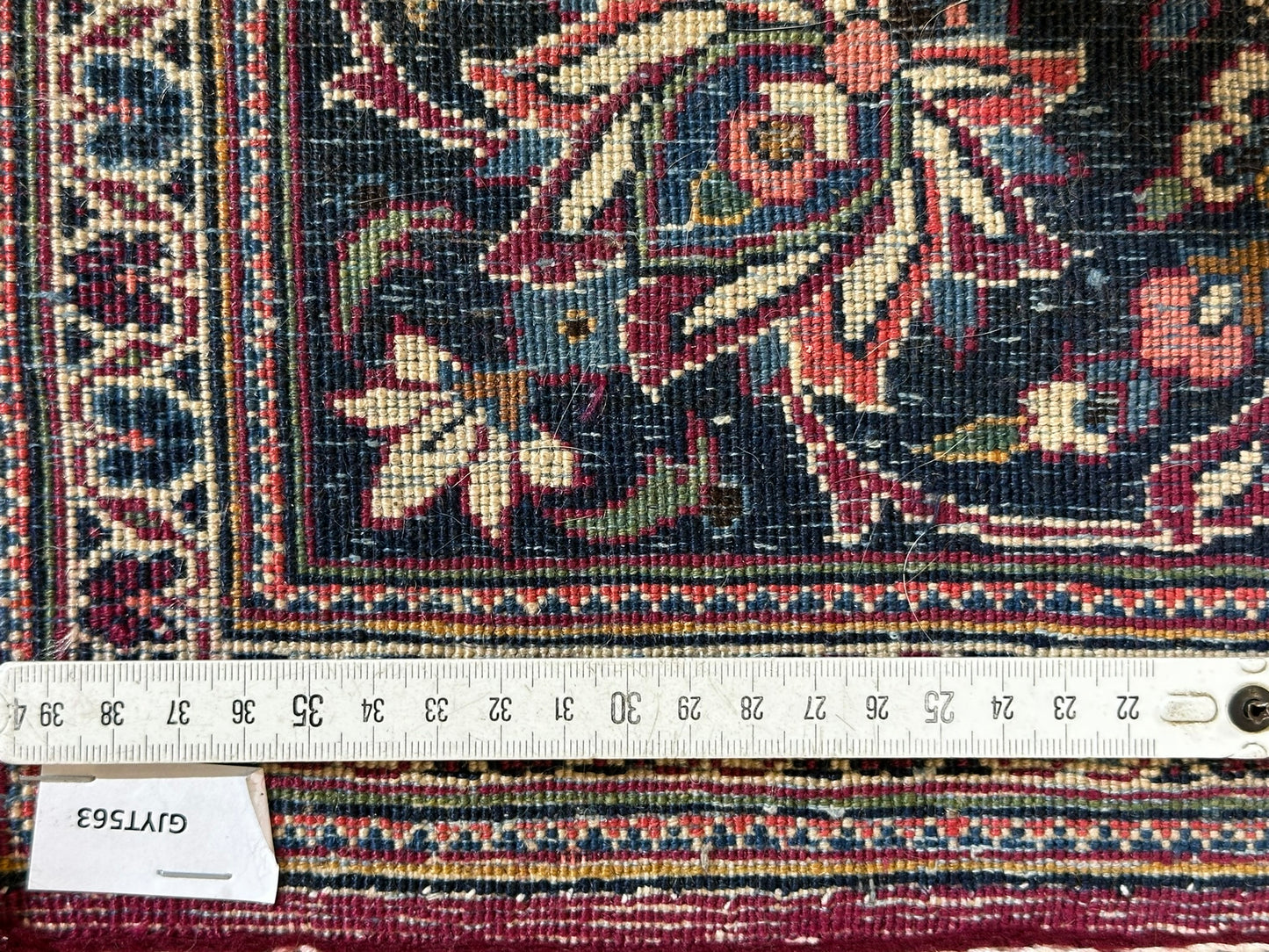 Orientteppich handgeknüpft Keschan Kork antik 1930  210x130 cm