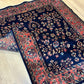 Handgeknüpfter Perser Teppich Sarouqh 210x136 cm – Antik um 1900