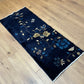 Handgeknüpfter China Läufer 160x65 cm – Art Deco Antik
