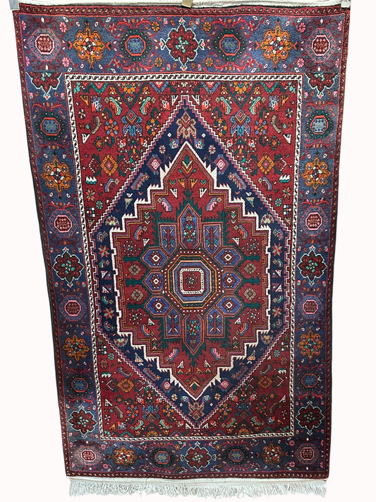 Handgeknüpfter Perser Teppich Bidjar 180x106 cm – Goltog Neu