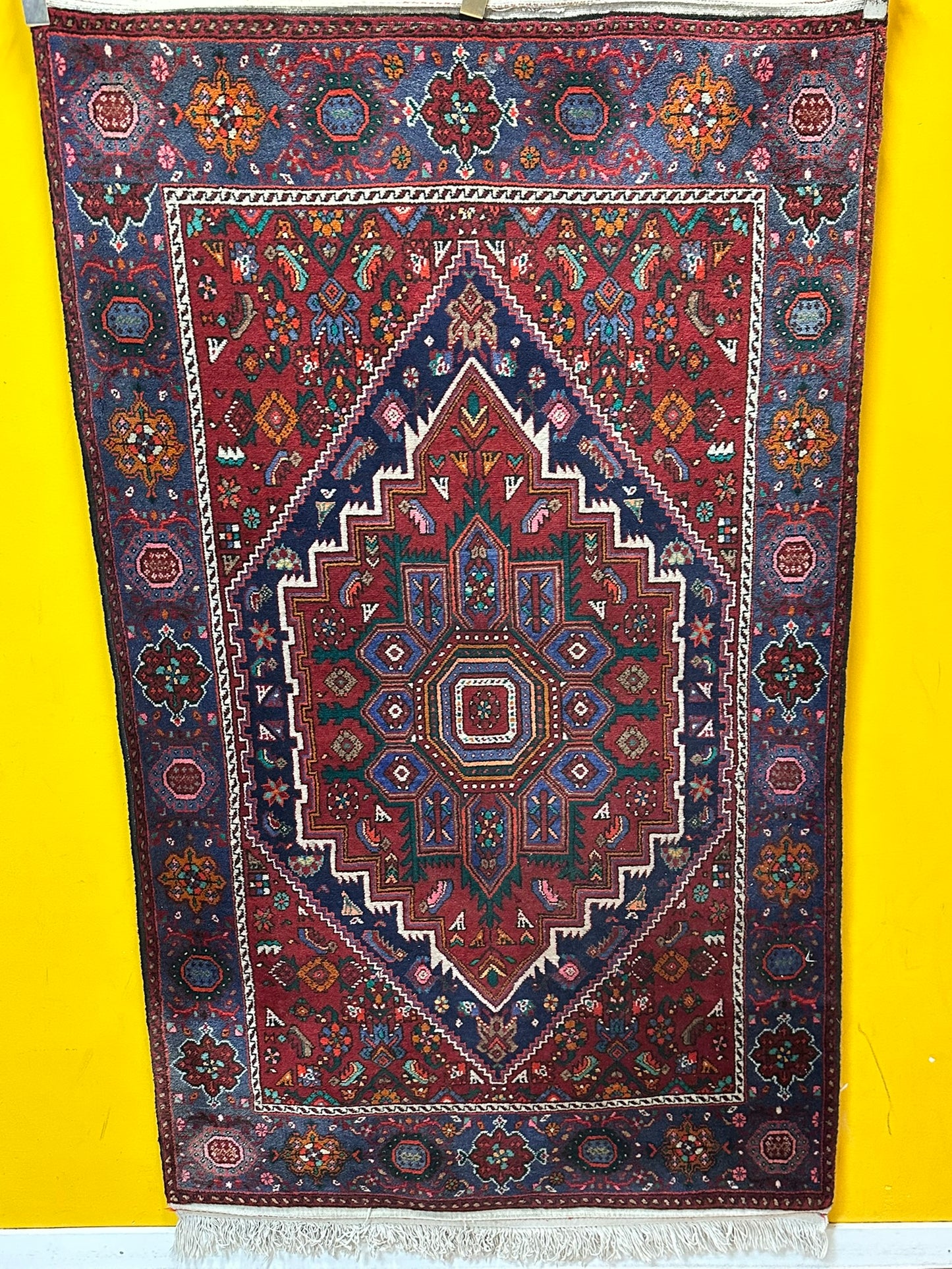 Handgeknüpfter Perser Teppich Bidjar 180x106 cm – Goltog Neu