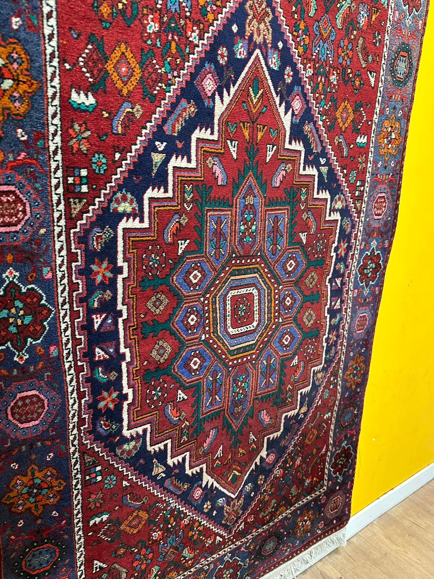 Handgeknüpfter Perser Teppich Bidjar 180x106 cm – Goltog Neu