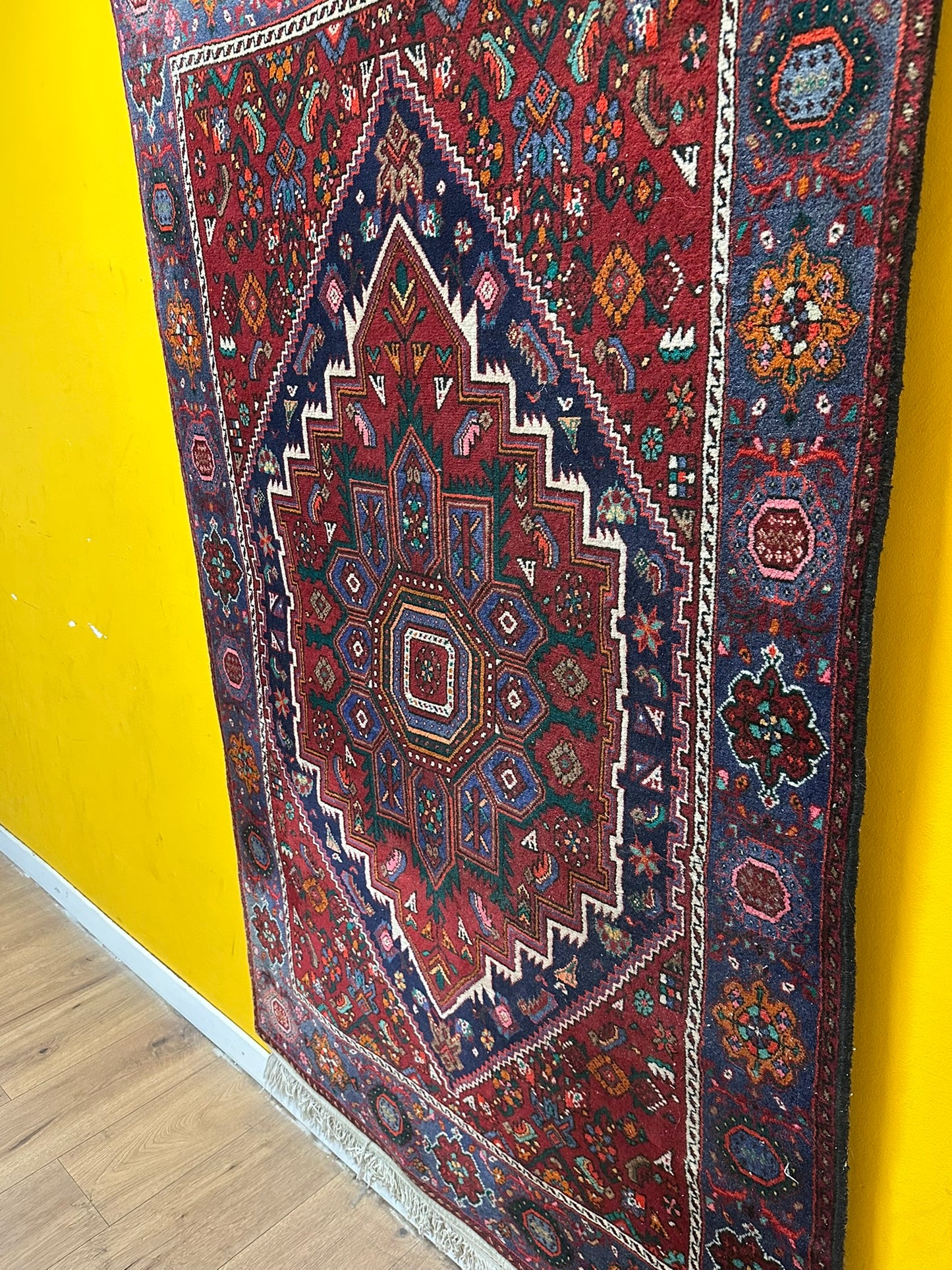 Handgeknüpfter Perser Teppich Bidjar 180x106 cm – Goltog Neu