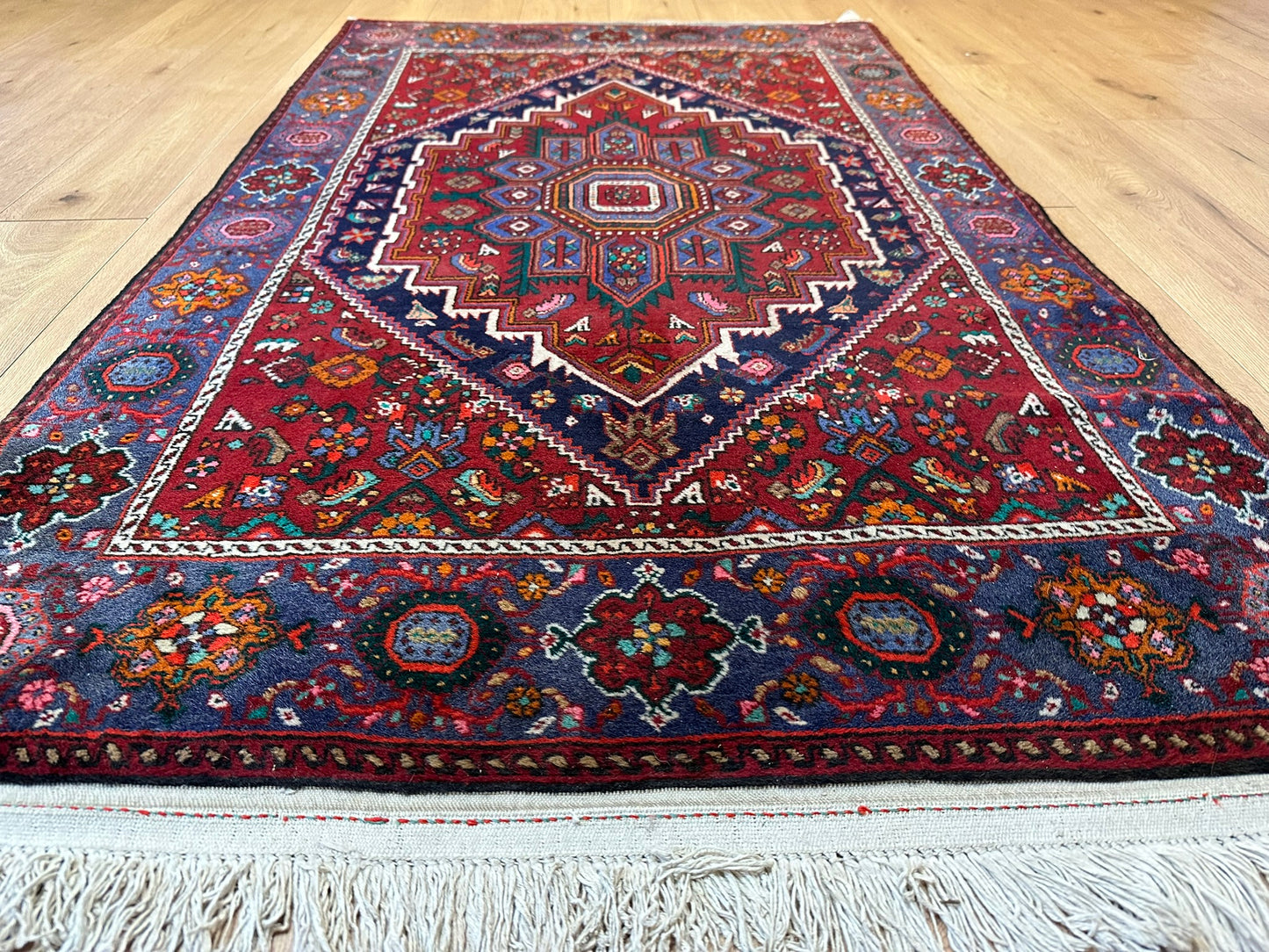Handgeknüpfter Perser Teppich Bidjar 180x106 cm – Goltog Neu