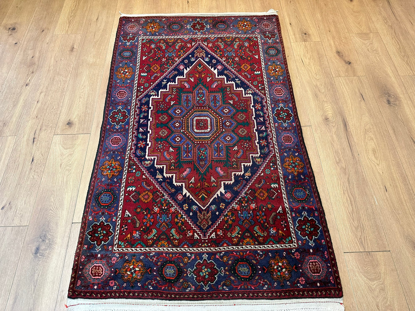 Handgeknüpfter Perser Teppich Bidjar 180x106 cm – Goltog Neu