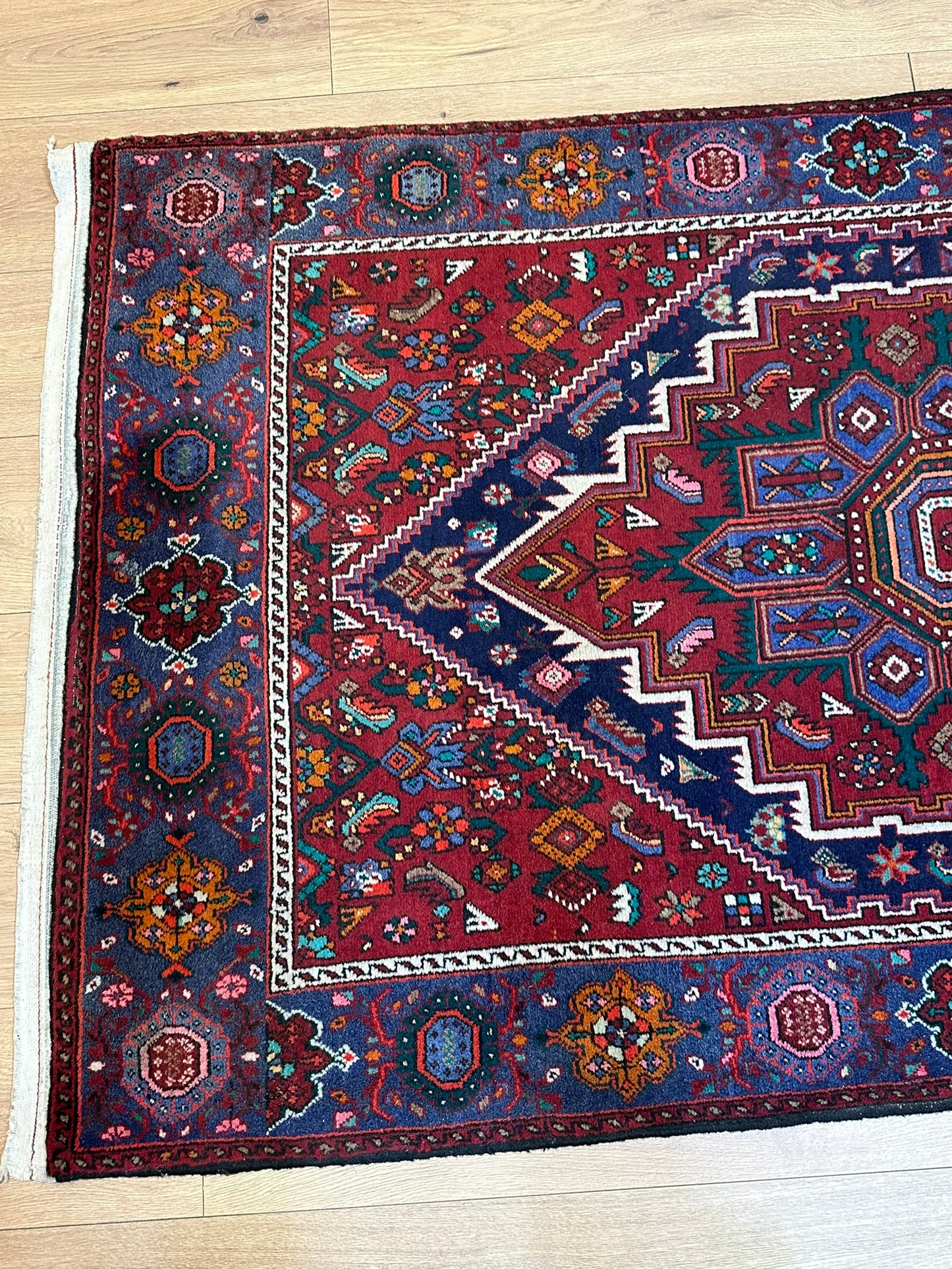 Handgeknüpfter Perser Teppich Bidjar 180x106 cm – Goltog Neu