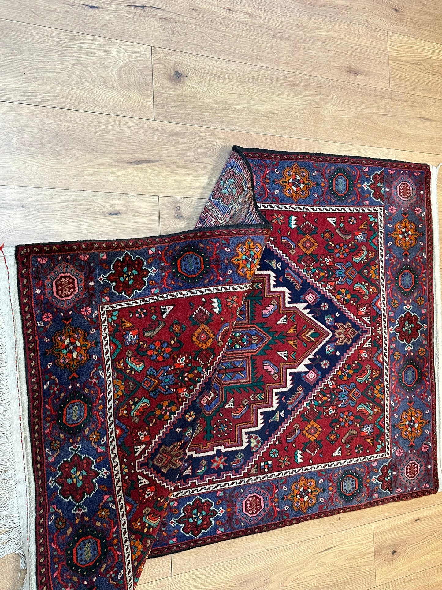 Handgeknüpfter Perser Teppich Bidjar 180x106 cm – Goltog Neu