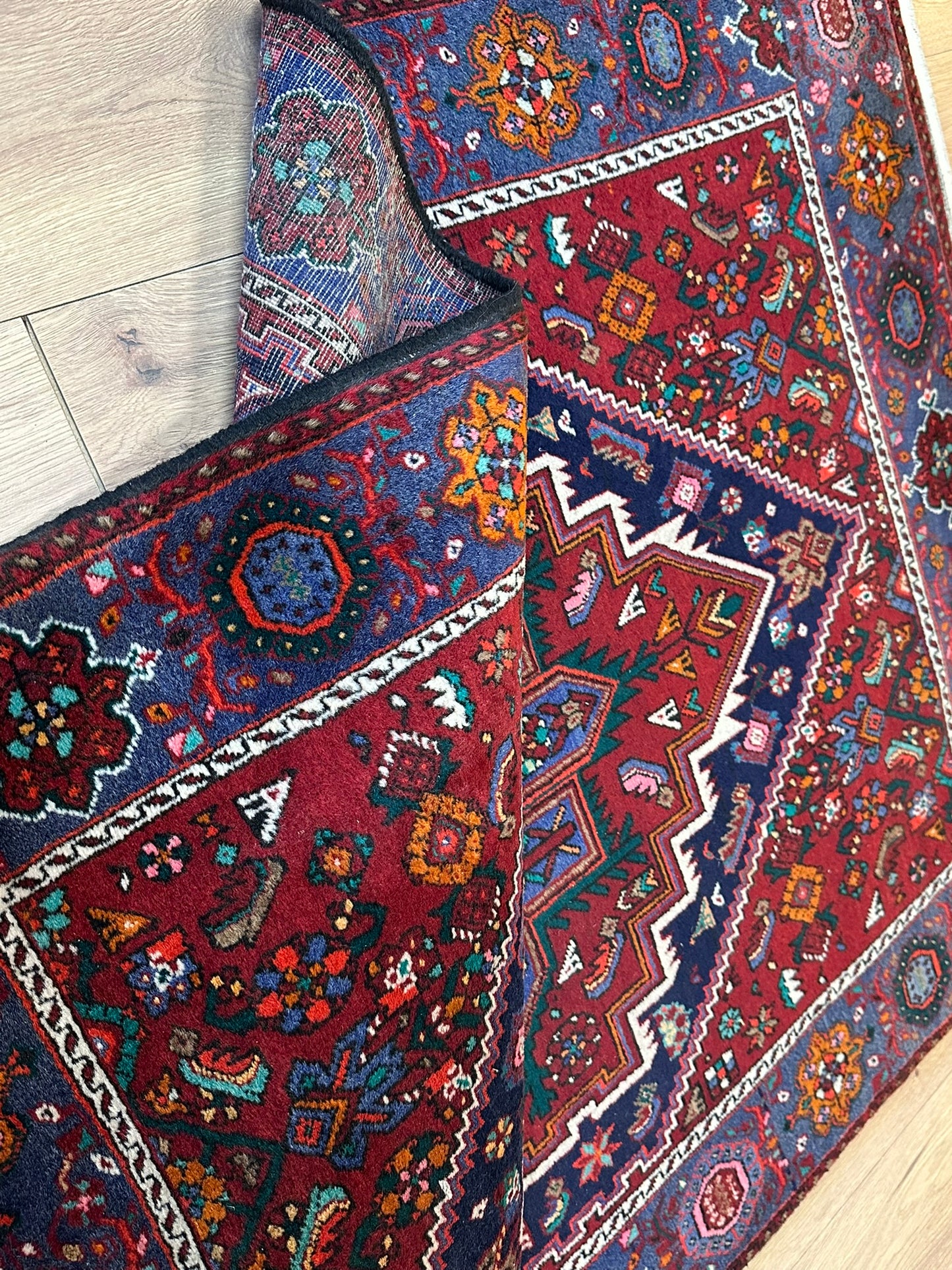 Handgeknüpfter Perser Teppich Bidjar 180x106 cm – Goltog Neu