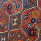 Antik Orientteppich handgeknüpft Schiras  250x166 cm