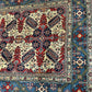 Handgeknüpfter Perser Teppich Ghom 210x140 cm – Korkwolle Antik