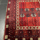 Antiker Handgeknüpfter Afghan Esari Orientteppich 222x186cm -