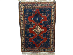 Handgeknüpfter Perser Teppich Senneh 153x107 cm – Bidjar Muster