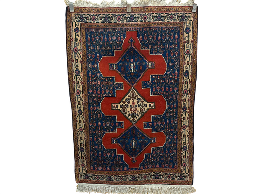 Handgeknüpfter Perser Teppich Senneh 153x107 cm – Bidjar Muster