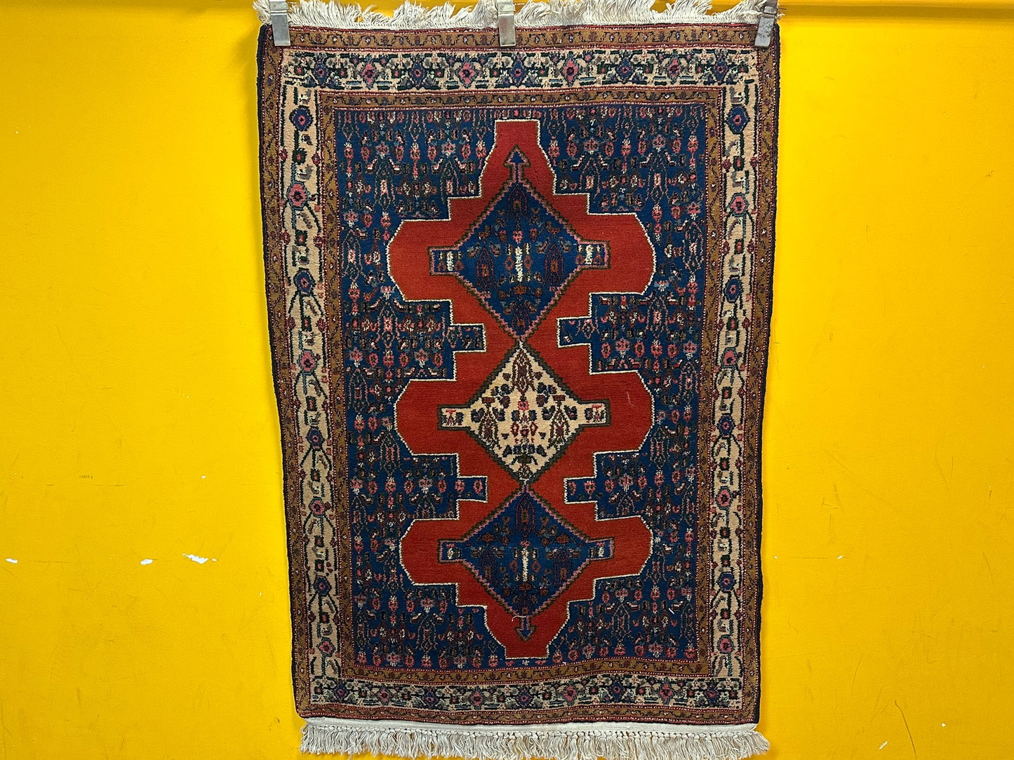 Handgeknüpfter Perser Teppich Senneh 153x107 cm – Bidjar Muster