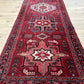 Orientteppich handgeknüpft Heriz / Karadja Naturfarben 340x93 cm