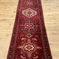 Orientteppich handgeknüpft Heriz / Karadja Naturfarben 340x93 cm