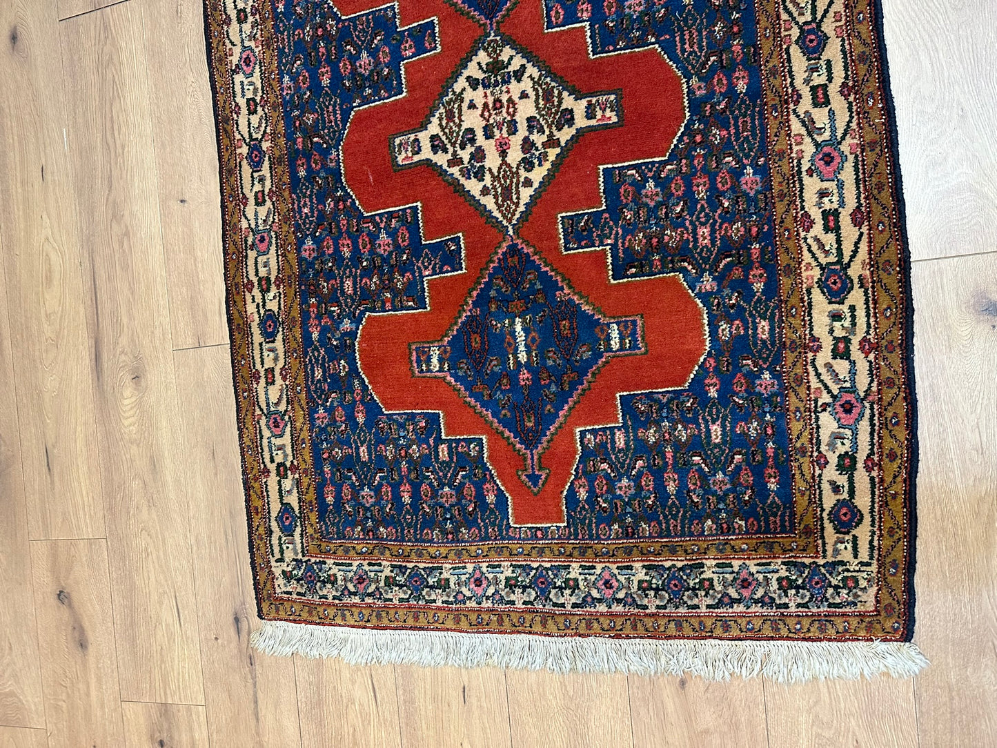 Handgeknüpfter Perser Teppich Senneh 153x107 cm – Bidjar Muster