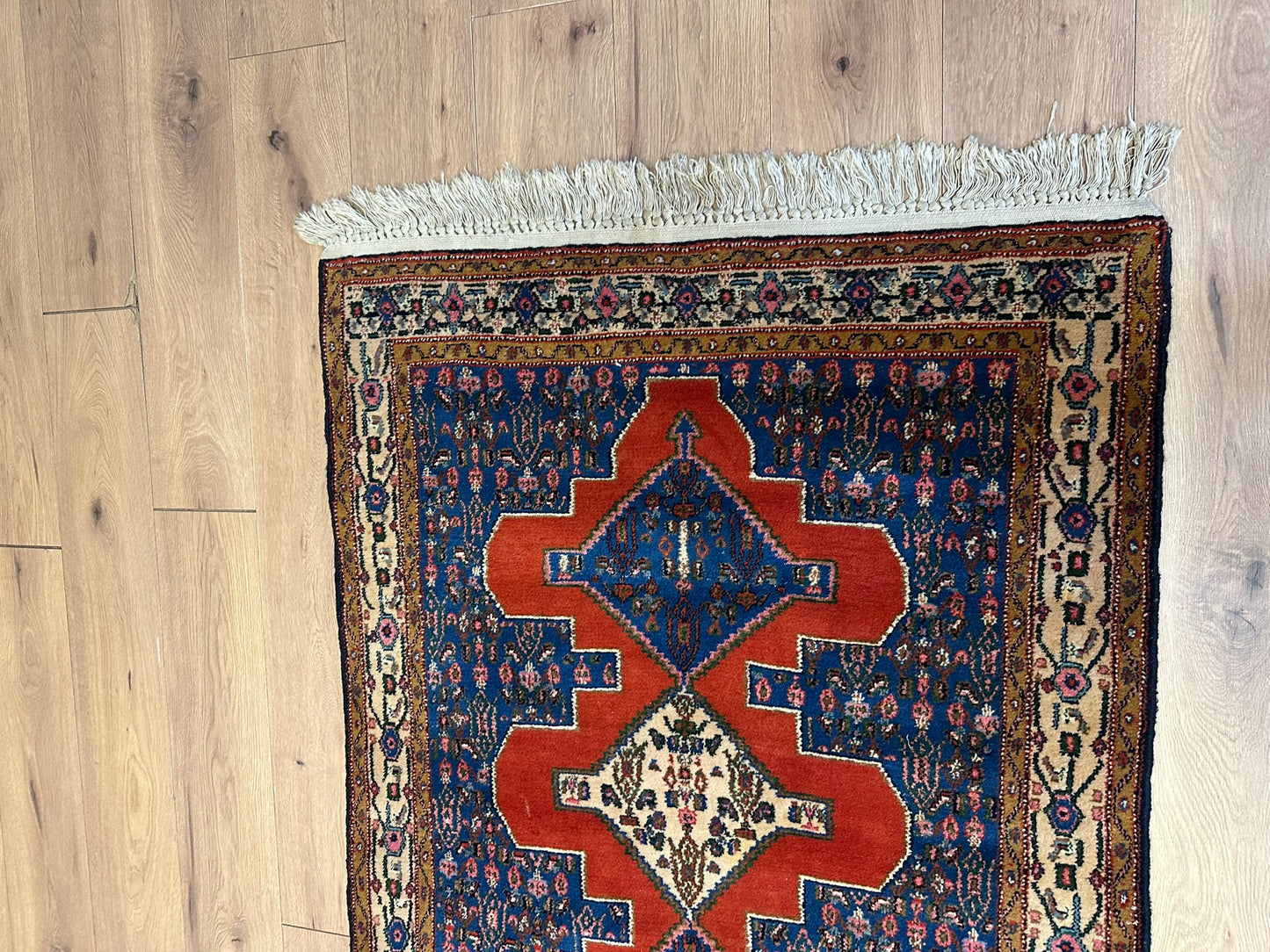 Handgeknüpfter Perser Teppich Senneh 153x107 cm – Bidjar Muster