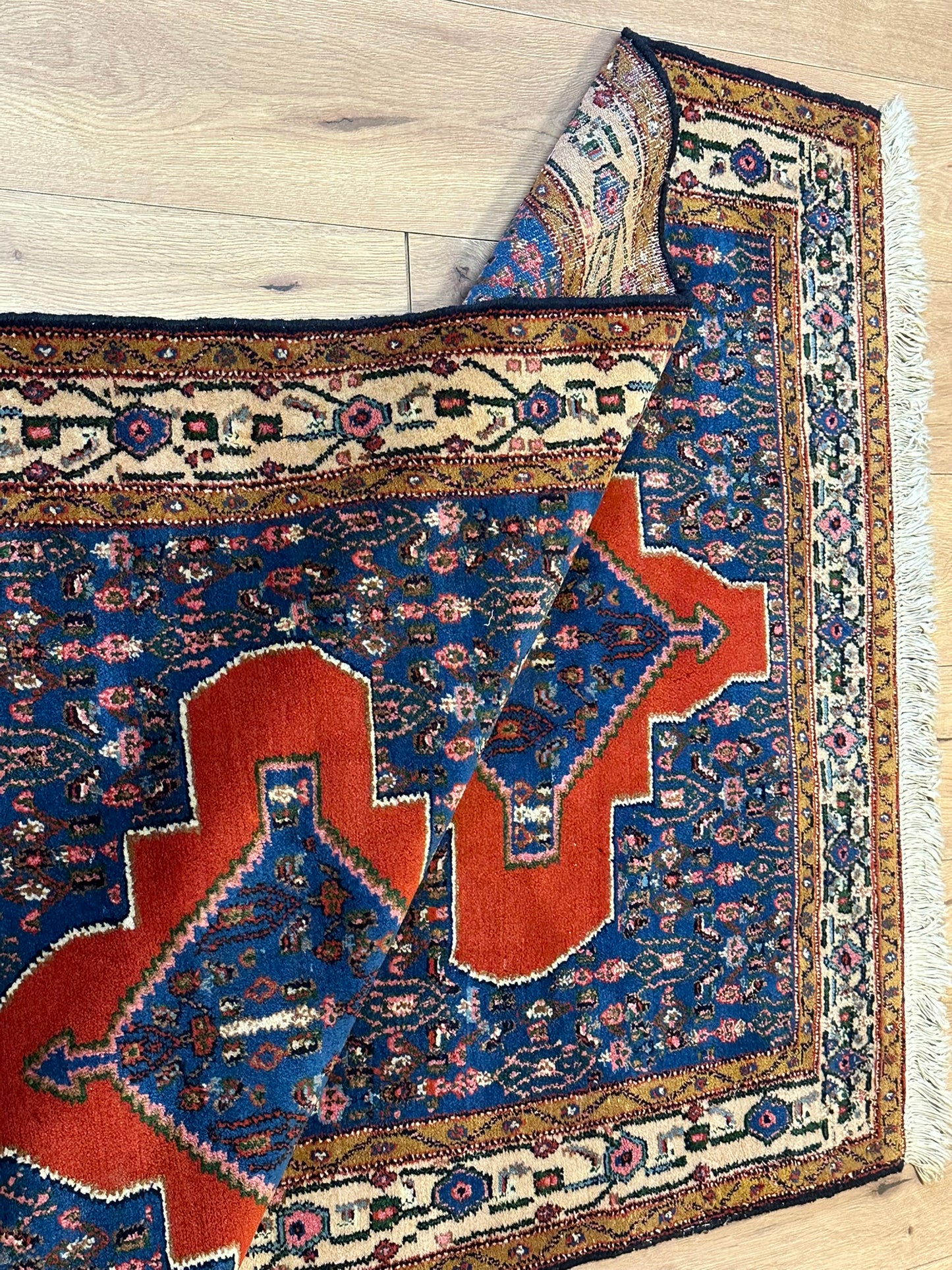 Handgeknüpfter Perser Teppich Senneh 153x107 cm – Bidjar Muster