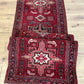 Orientteppich handgeknüpft Heriz / Karadja Naturfarben 340x93 cm