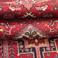 Orientteppich handgeknüpft Heriz / Karadja Naturfarben 340x93 cm