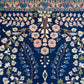 Antik Orientteppich handgeknüpft Sarough Re-Import 164x90 cm