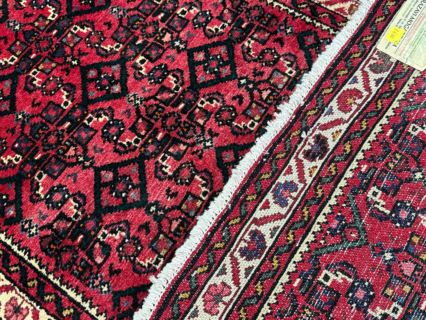 Handgeknüpfter Perser Orientteppich: Hamadan Läufer 476x80cm