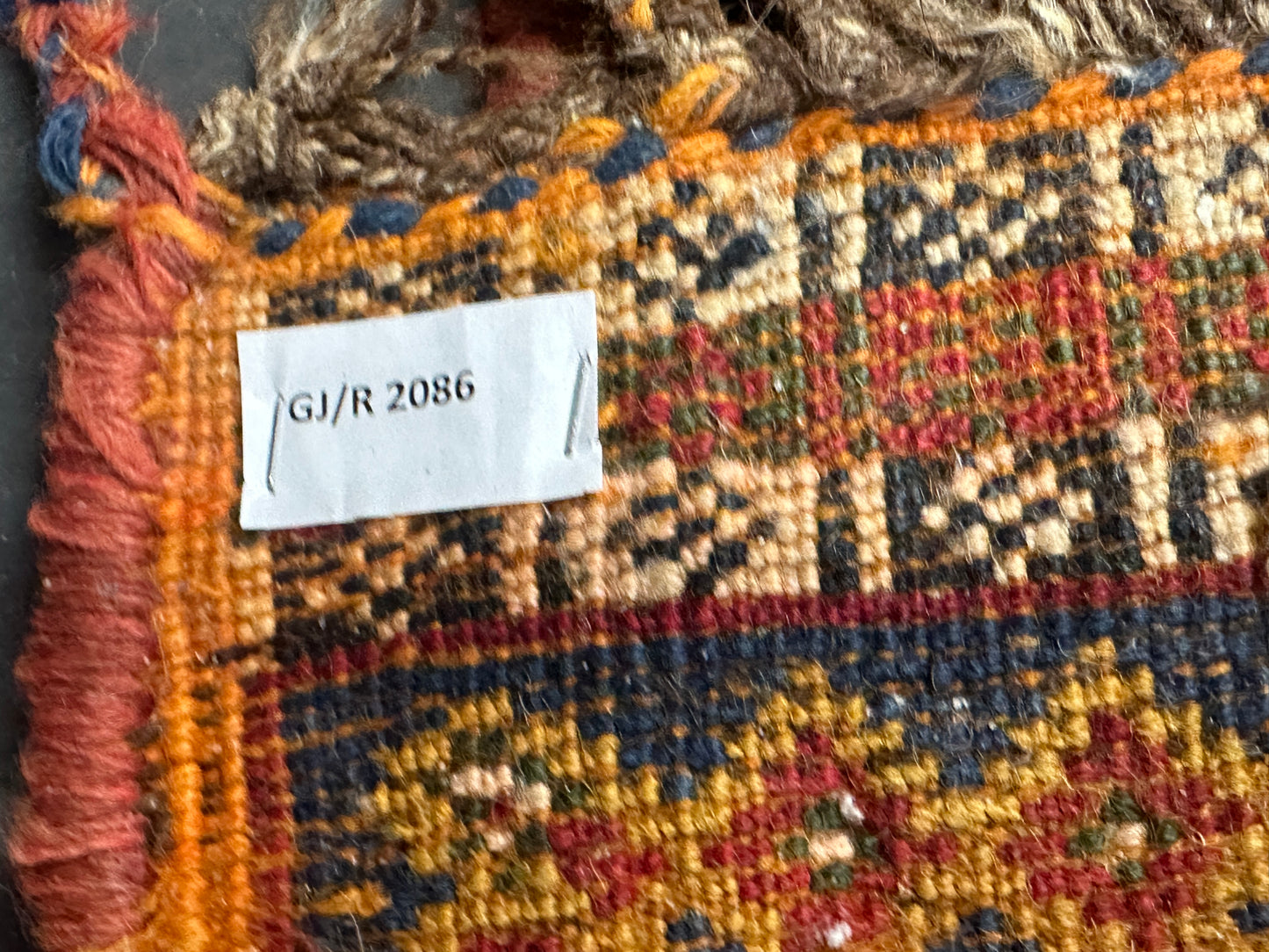 Antiker Handgeknüpfter Gaschgai Wolle Perser Orientteppich  260x165cm
